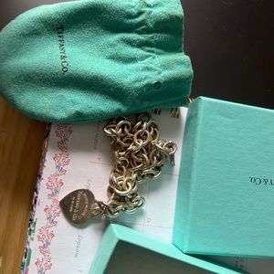 Tiffany & Co Heart Tag Necklace